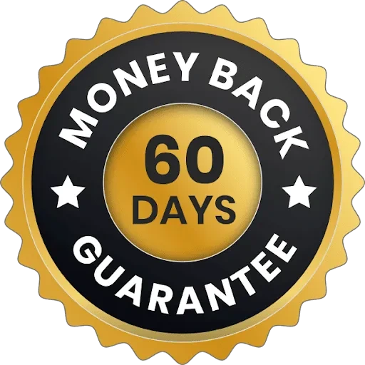60 Day Money Back Guarantee